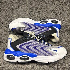Size 9.5 - Nike Air Max TW White Racer Blue Concord DQ3984-105 Barely Used